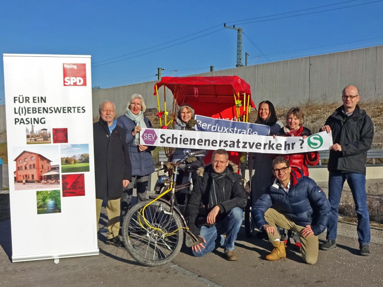 SPD-Kommunalpolitiker:innen aus Pasing und Obermenzing fordern bereits 2019 den S-Bahnhalt Berduxstraße